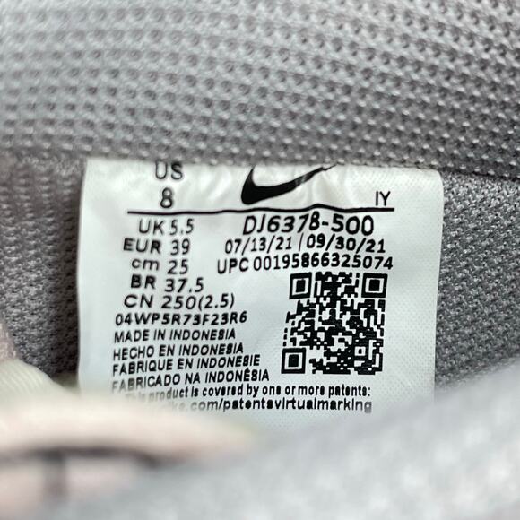 Nike women’s Air Force 1 ‘07 SE Air Sprung size 8 
Low Top Sneakers Lilac - Picture 5 of 14